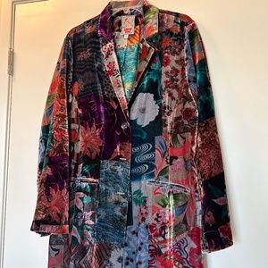 Vintage Velvet Johnny Was Jacket